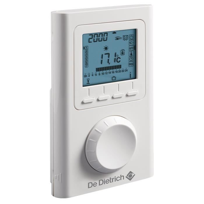 Demino Programmable Murale Thermostat dambiance numérique gaz Chaudière de Chauffage Régulateur de température Thermostat 5A LCD