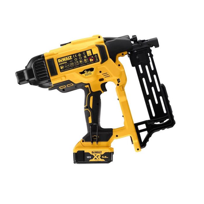 Agrafeuse pour clôture DEWALT XR 18V 5Ah Li Ion Brushless DCFS950P2 QW - vue 2