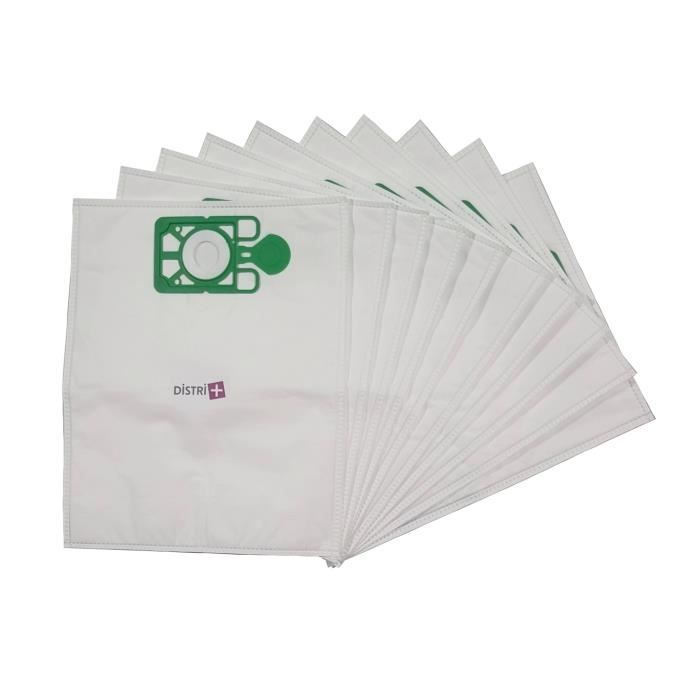 Sacs aspirateur - Numatic - Nupro 180 - Pochette de 10 sacs microfibre - Compatible avec plusieurs modèles