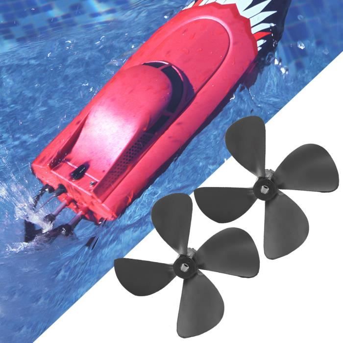 Lot De 10 Paires D'Hélices Pour Bateau Jouet - 2 Pales - Pièces De Rechange DIY - Neuf