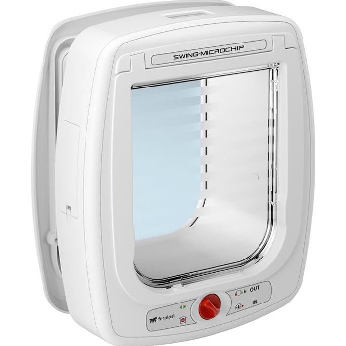 Chatiere Electronique Avec Detecteur Swing Microchip Large Blanche Ferplast Cdiscount Animalerie Chatiere Electronique Avec Detecteur Swing Microchip Large Blanche Ferplast Cdiscount Animalerie