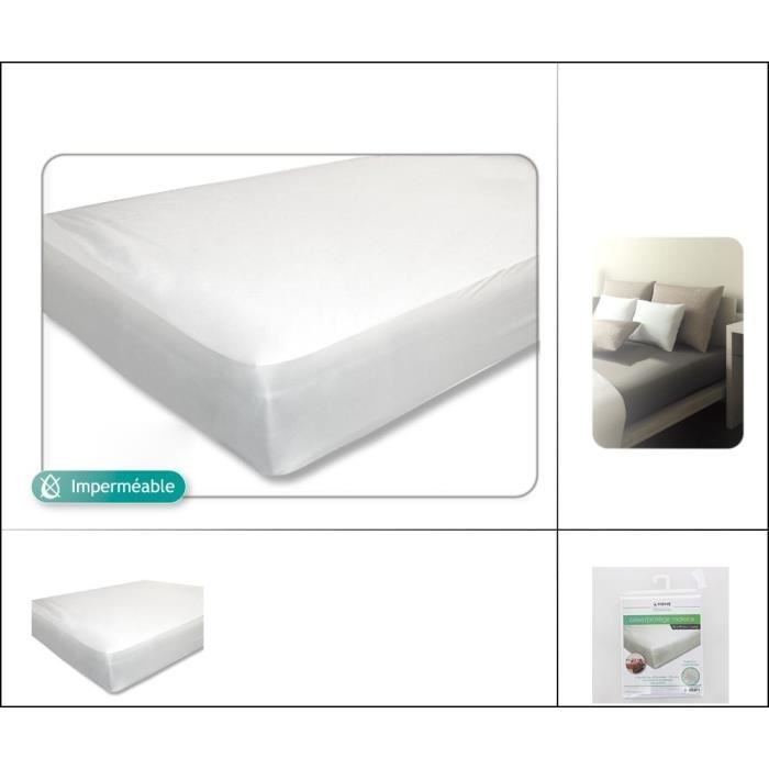 Accessoires Literie Protège-Matelas/Alèse 180x200 (King Size