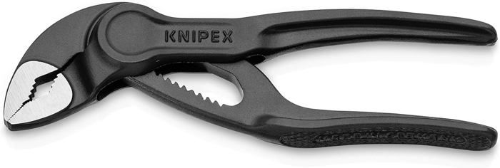 Pince multiprise - KNIPEX - COBRA XS 100 mm - Réglage précis à une seule main - Noir