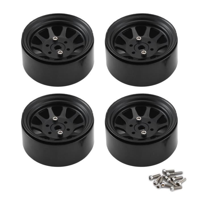 Cerchi RC Crawler Set Di 4 Cerchi In Lega Beadlock 2.2 Per RC Crawler - Compatibili Con Wraith, SCX10, TRX4, Gen8 - 1:10 Cerchi Oz