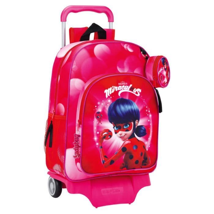 cartable ladybug et chat noir