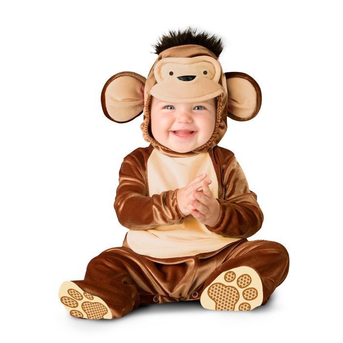 Amscan Deguisement bebe singe vers l'age de 6 a 12 mois pas cher Amscan Deguisement bebe singe vers l'age de 6 a 12 mois pas cher