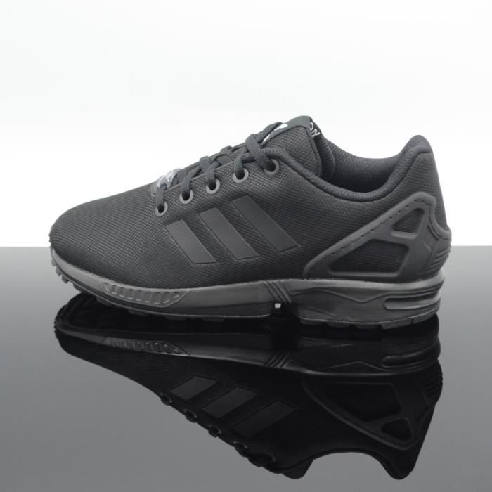 zx flux noir junior