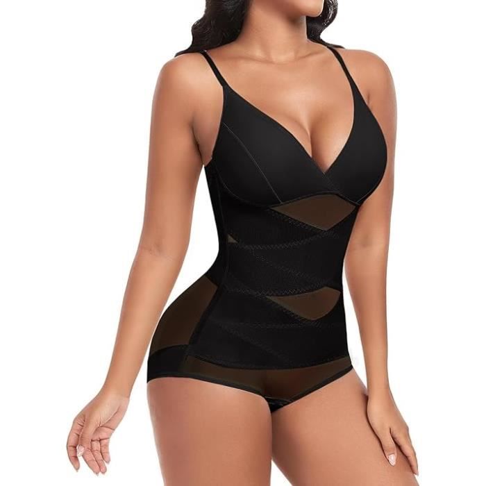 Body Sculptant Femme Joyshaper - Gainant Ventre Plat Invisible - Push-up - Bretelles Ajustables