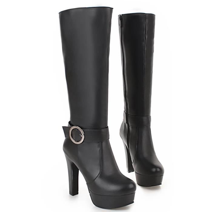 bottes sans talons