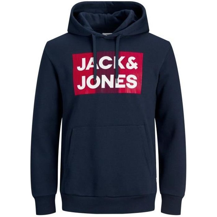 Sweat jack and jones hotsell bleu marine