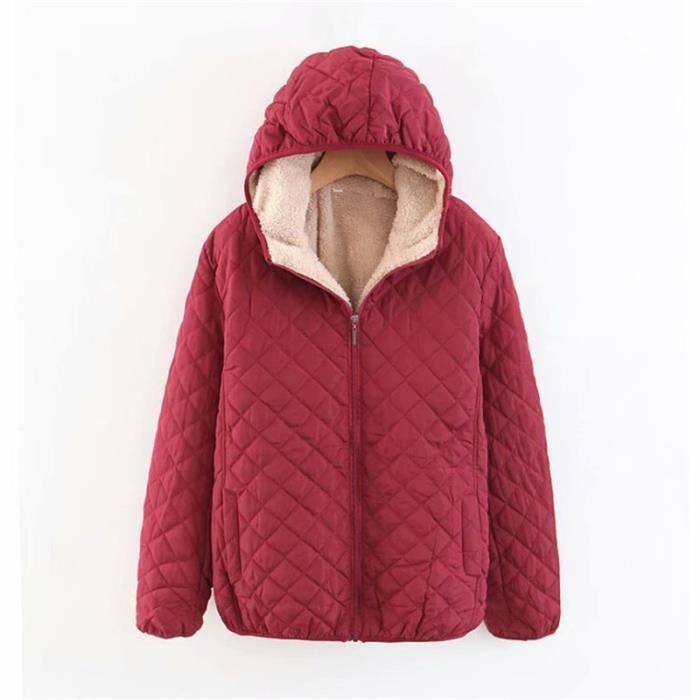 Doudoune velours femme outlet