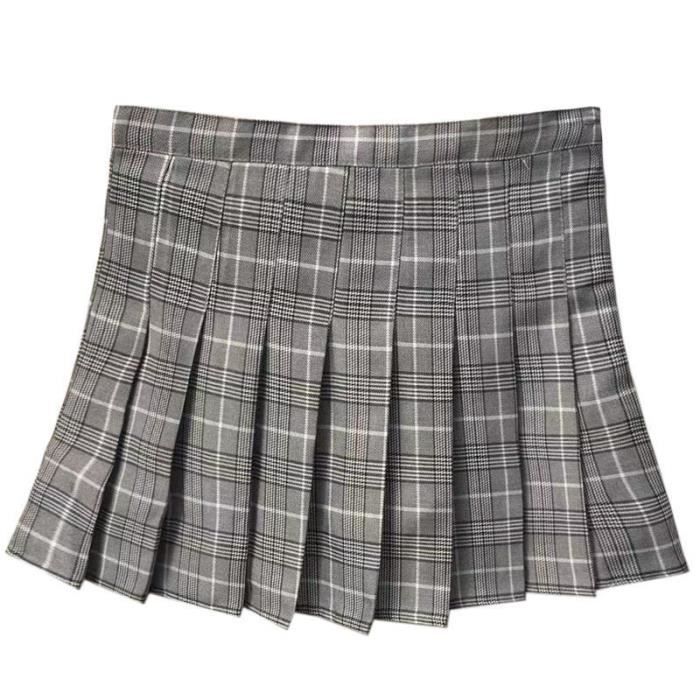 Jupe Plissée Micro Y2K American Eagle - Taille 14 - Motif Plaid Jaune - Deadstock Parfait état