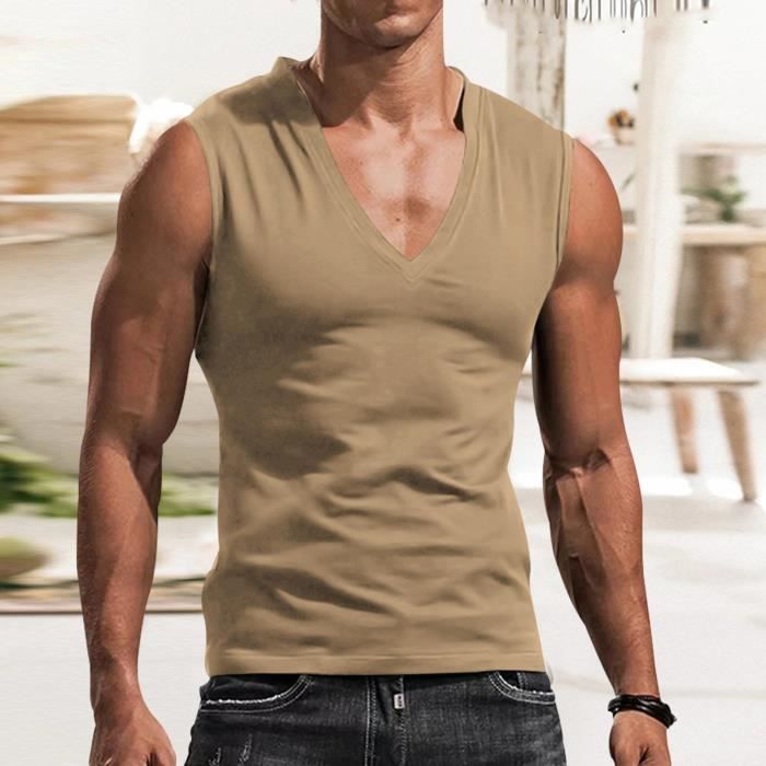 Gilet Homme Style Western Rétro – Col En V, Boutons Poche, Look Authentique !
