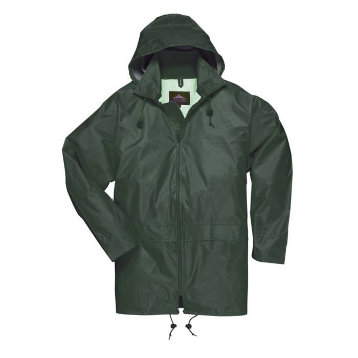 Veste pluie Portwest Classic - Vert foncé M - Conçue pour les intempéries - Mixte Veste pluie Portwest Classic - Vert foncé M - Conçue pour les intempéries - Mixte