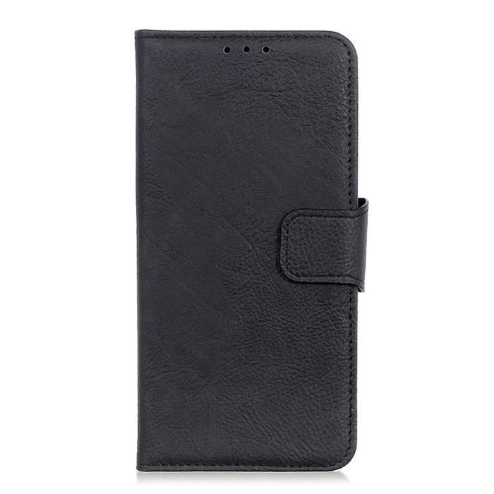 Housse étui Cuir Synthétique Pour Oppo A54 5G (2021) - Fermeture Magnétique, Clip Ceinture, Fourrure Intérieure