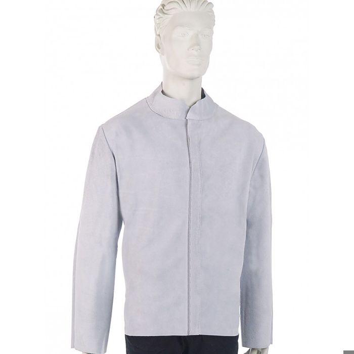 Veste de travail SINGER pour soudeur - Cuir croute - Taille XL - SOUDAVXL