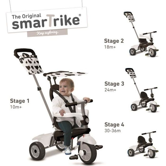 smartrike 4 in 1 vanilla tricycle