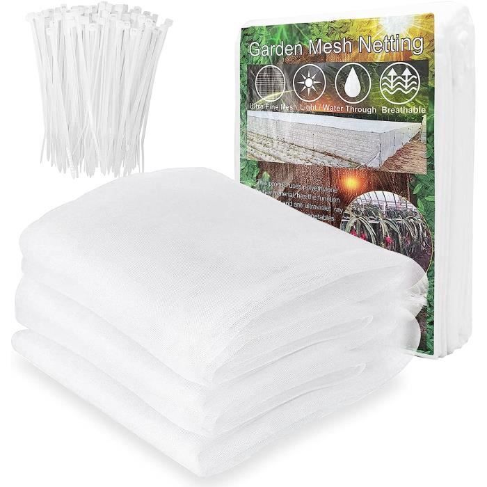 Tunnel De Culture Micro-maille 3 M – Protection Contre Le Gel, Ventilation Réglable, Pour Légumes Et Jeunes Plantes