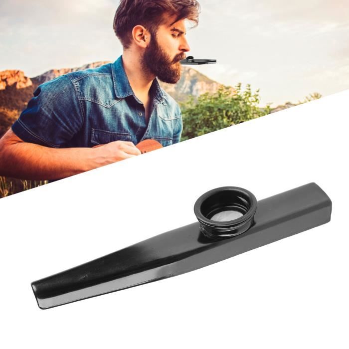 Kazoo In Metallo - 2 Pezzi Argento E Oro, Strumento Musicale Portatile Per Bambini E Divertimento - Foto 5