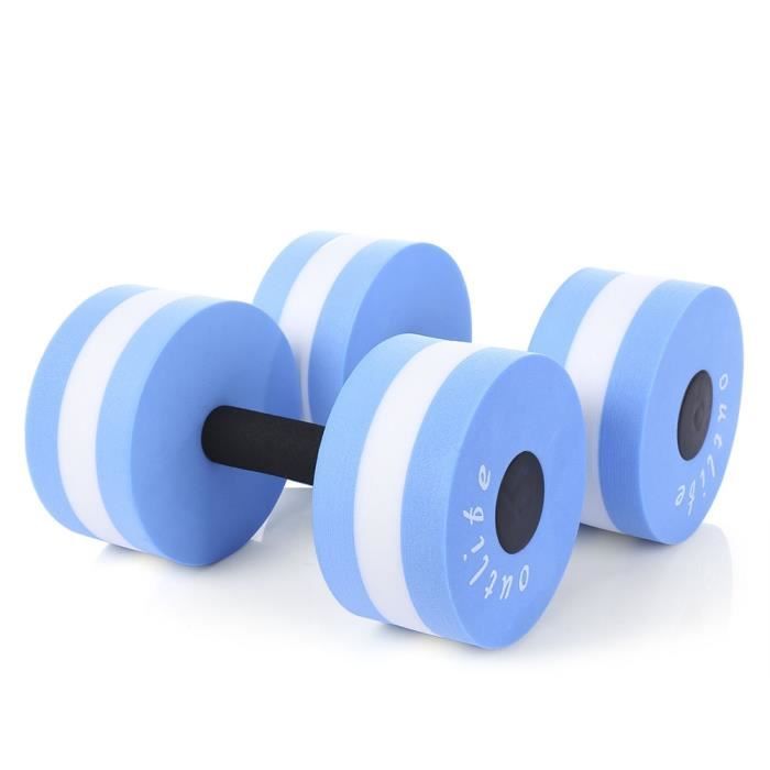 Haltères D'aquagym - Lot De 2 - En EVA, Flottants, Pour Piscine Et Entraînement Aquatique
