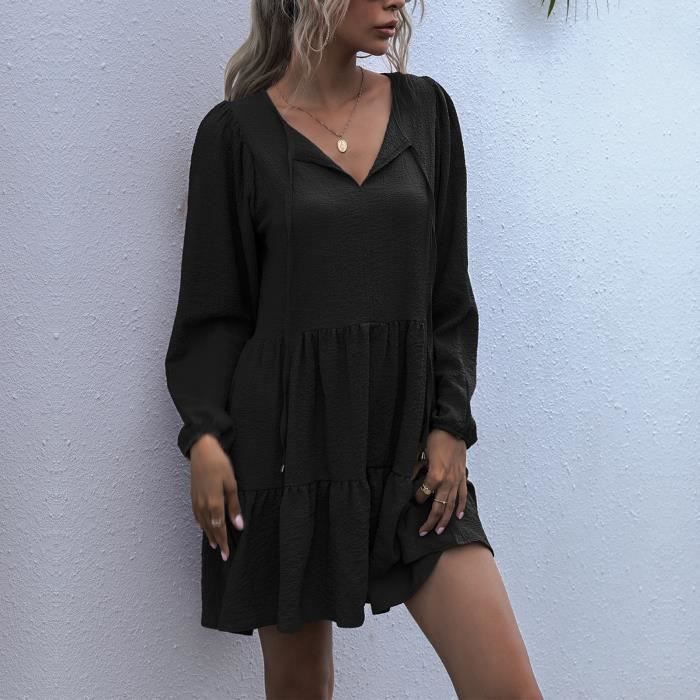 Robe Sans Dos Avec Nœud Papillon