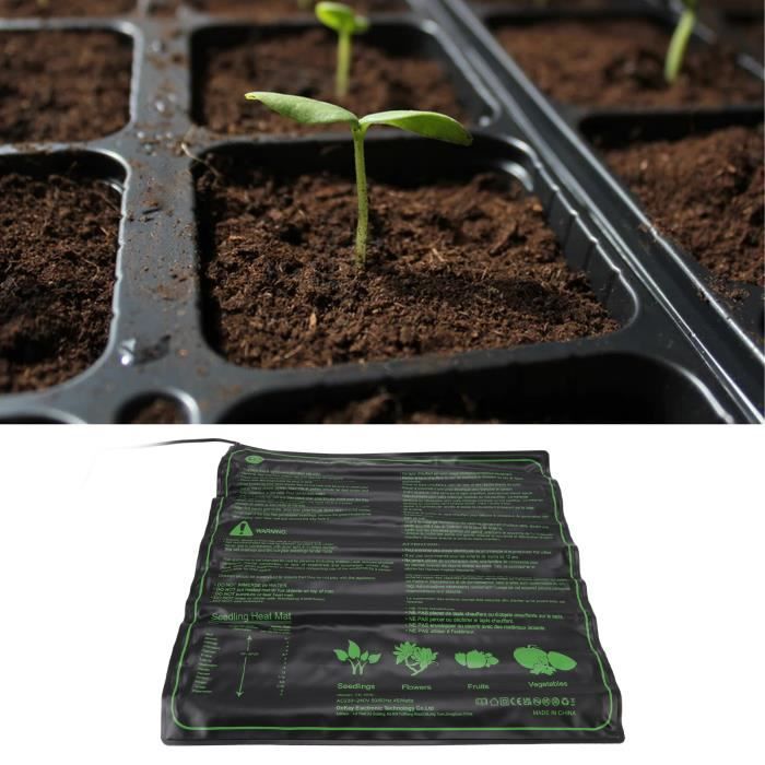Tapis Chauffant Pour Semis Vegena 50x52cm - 40°C Max | Germination Plantes, Intérieur Et Serre