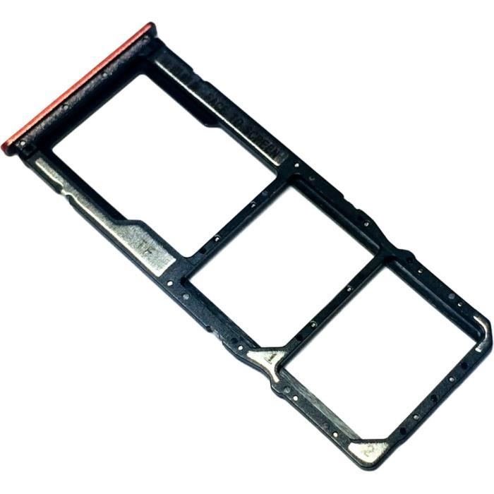 Tiroir Carte Dual SIM et Support Mémoire micro SD pour Xiaomi Redmi 9T Piece de Remplacement Original Oange
