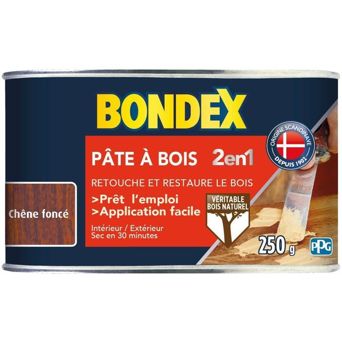 Pâte à bois 2 en 1 Chêne BONDEX - vue 3