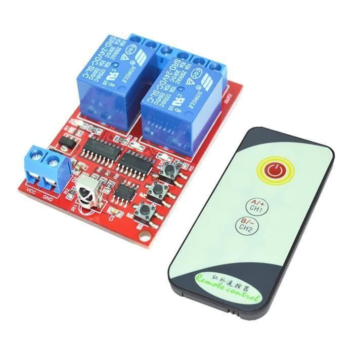 Rf Module Relais RUNING-Carte de Module de Relais Récepteur d'Émetteur RF avec ...