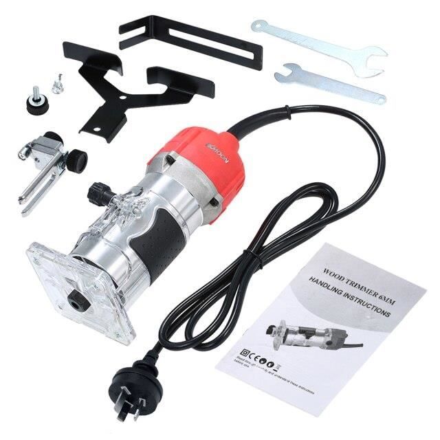 Tnamdan 800W Toupie à Bois Compacte 6.35mm 30000r/min | FindTheDeal