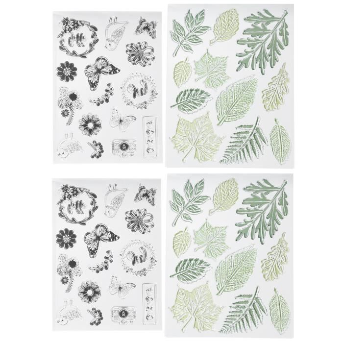 WooYangFun Joyful Home 1pièce Sentiment En Caoutchouc Tampon