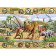 Puzzle 150 p - Les espèces de dinosaures - NATHAN - Mixte - Animaux - A partir de 6 ans-1