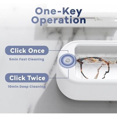 Nettoyeur Ultrasons, 45000hz Ultrasonic Cleaner Avec 3 Modes