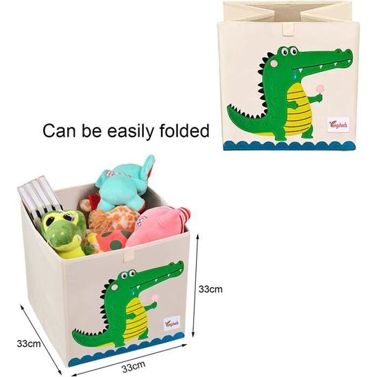 Boîte de rangement pour enfants Jouets motif de Cochon Organisateur de  cubes de rangement en tissu écologiques - Cdiscount Puériculture & Eveil  bébé