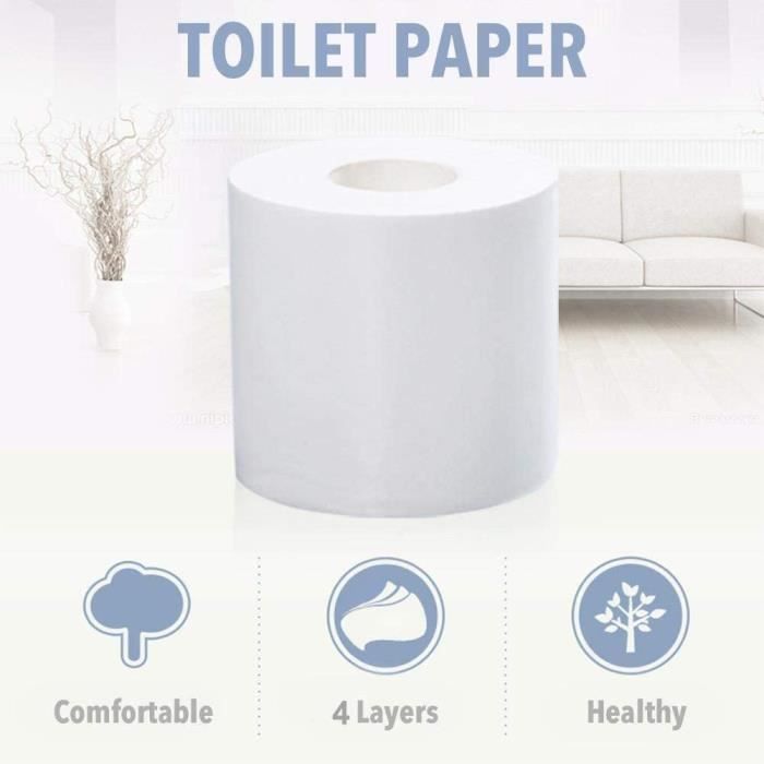 papier hygiénique lavable (papier de toilette) - 6 unités
