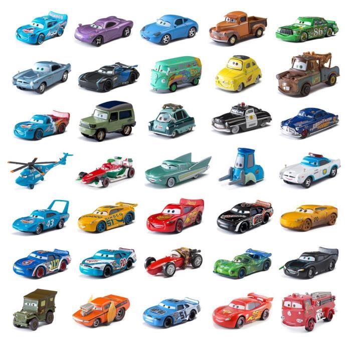 Lot De 3 Voitures Du Film Cars - Modèles Réduits En Métal - Neuf - Idéal Pour Collection Ou Jouet