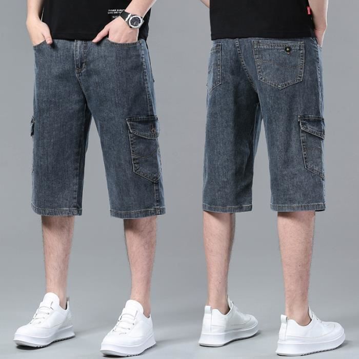 Jeans multipoches homme best sale