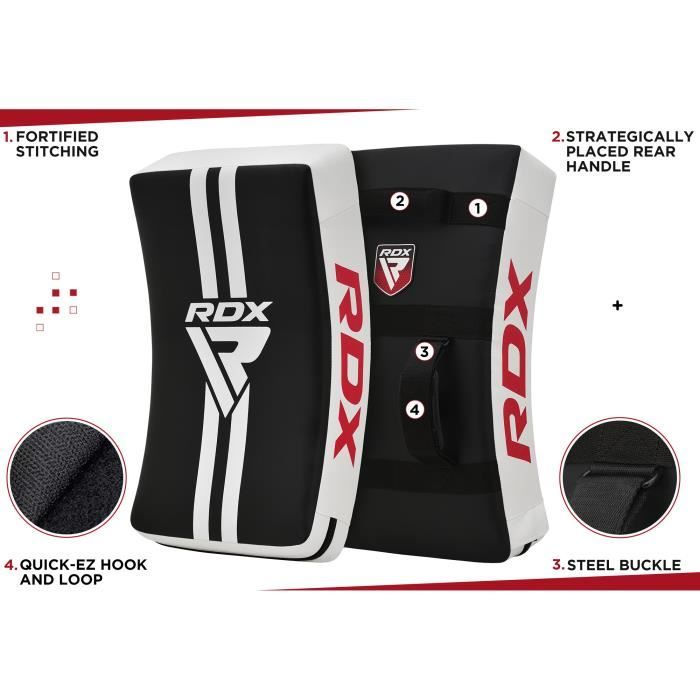 Pattes D'Ours Boxe / Pads De Frappe En Cuir Synthétique - Pour Entraînement Boxe, Muay Thaï, MMA, Kickboxing