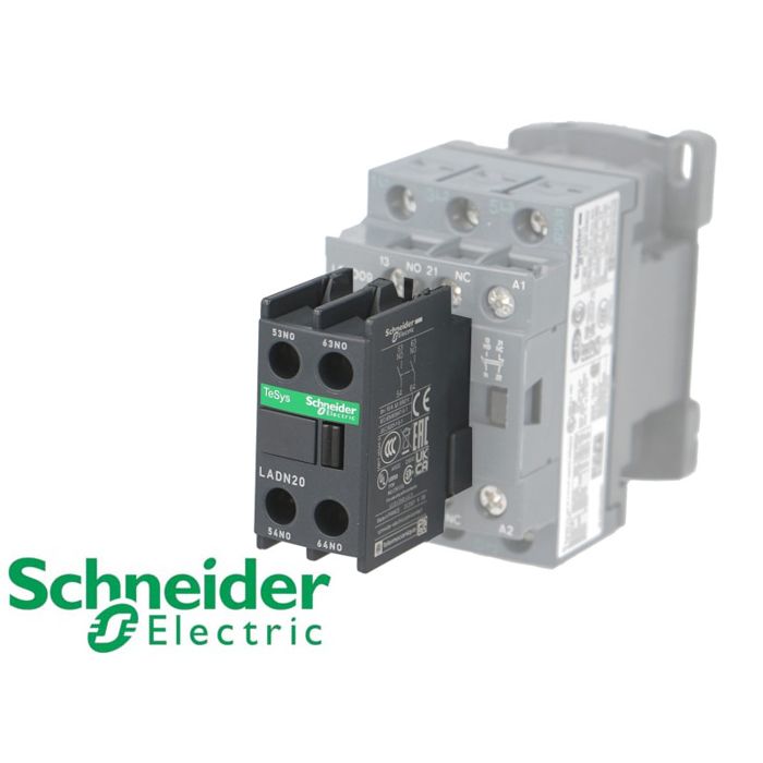 Module De Contact Auxiliaire LADN11 / F4-11 - 1 NO + 1 NF Pour Contacteur CA - Bloc De Contacts Fiable