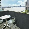 Hengda Brise-vue Canisse PVC pour jardin balcon terrasse, Gris(80 x 300 cm)-2