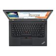 Lenovo ThinkPad L470 20JU Core i3 6100U - 2.3 GHz Win 10 Pro 64 bits 4 Go RAM 500 Go HDD 14" 1366 x 768 (HD) HD Graphics 520…-2