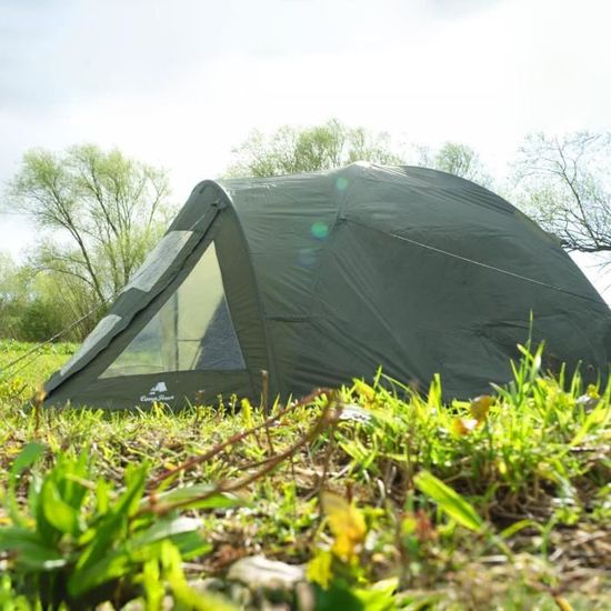 Tente Tunnel CampFeuer Pour 4 Personnes - Grand Vestibule - Imperméable 5000 Mm - Idéale Famille Ou Randonnée