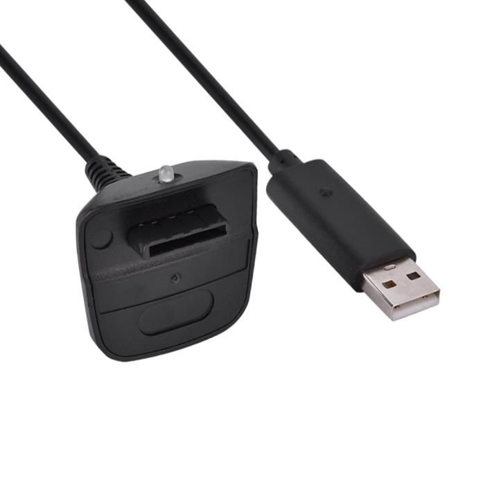 Câble USB De Recharge Pour Manette Xbox 360 / 360 Slim – Neuf