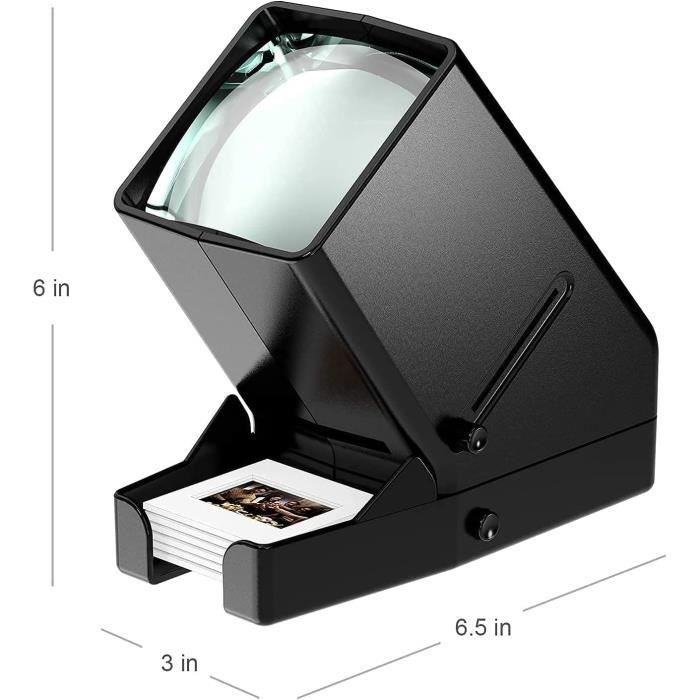 Scanner De Diapositives Et Négatifs LED - Table Lumineuse A4 - Conversion Numérique Via Smartphone