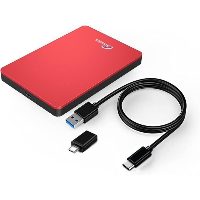 Disque dur externe Disque USB pour PC portable Ps4 Ps Xbox Tv