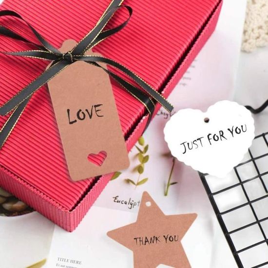 Personnalisé I Love You Coeur Emballage Cadeau Wrap papier grand