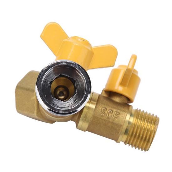 Raccords Laiton 2-en-1 Uni-Fine Pour Tuyau Arrosage - 1/2" Et 3/4" - Kit Connexion Rapide