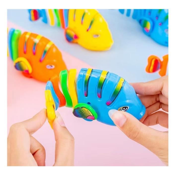 BOSONS Jouets Poisson Oscillants à Remonter – 6PCS Pour Enfants Et Animaux (Chat/Chien)