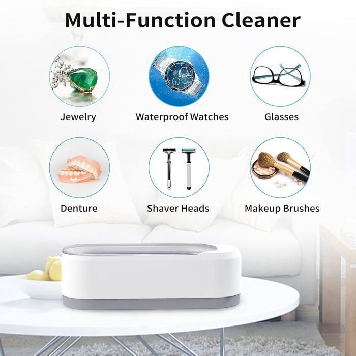 Nettoyeur Ultrasonique 600ML Pour Bijoux, Lunettes, Couteaux - Neuf Avec étiquette