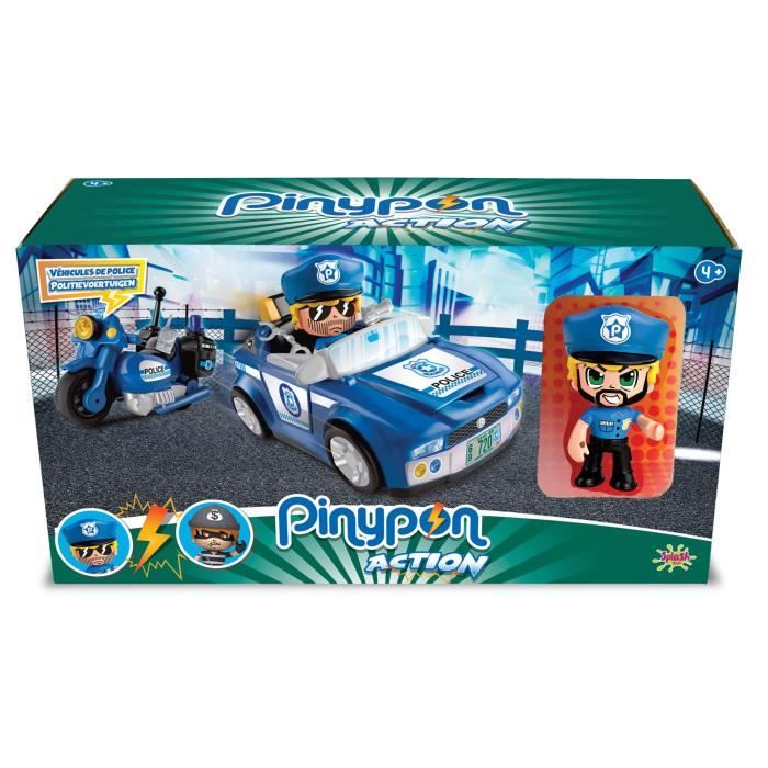 Pinypon véhicule de police en jouet d'action - La Poste